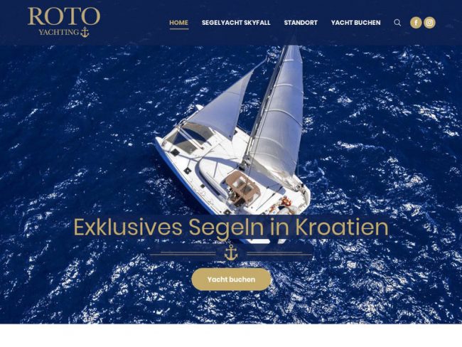 Classy Media - Webdesign & Marketing Agentur, Portfolio, Roto Yachting
